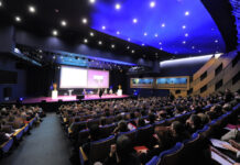 AI, mentale gezondheid en re-integratie centraal tijdens EUMASS 2026 Foto van de congreszaal in Luik